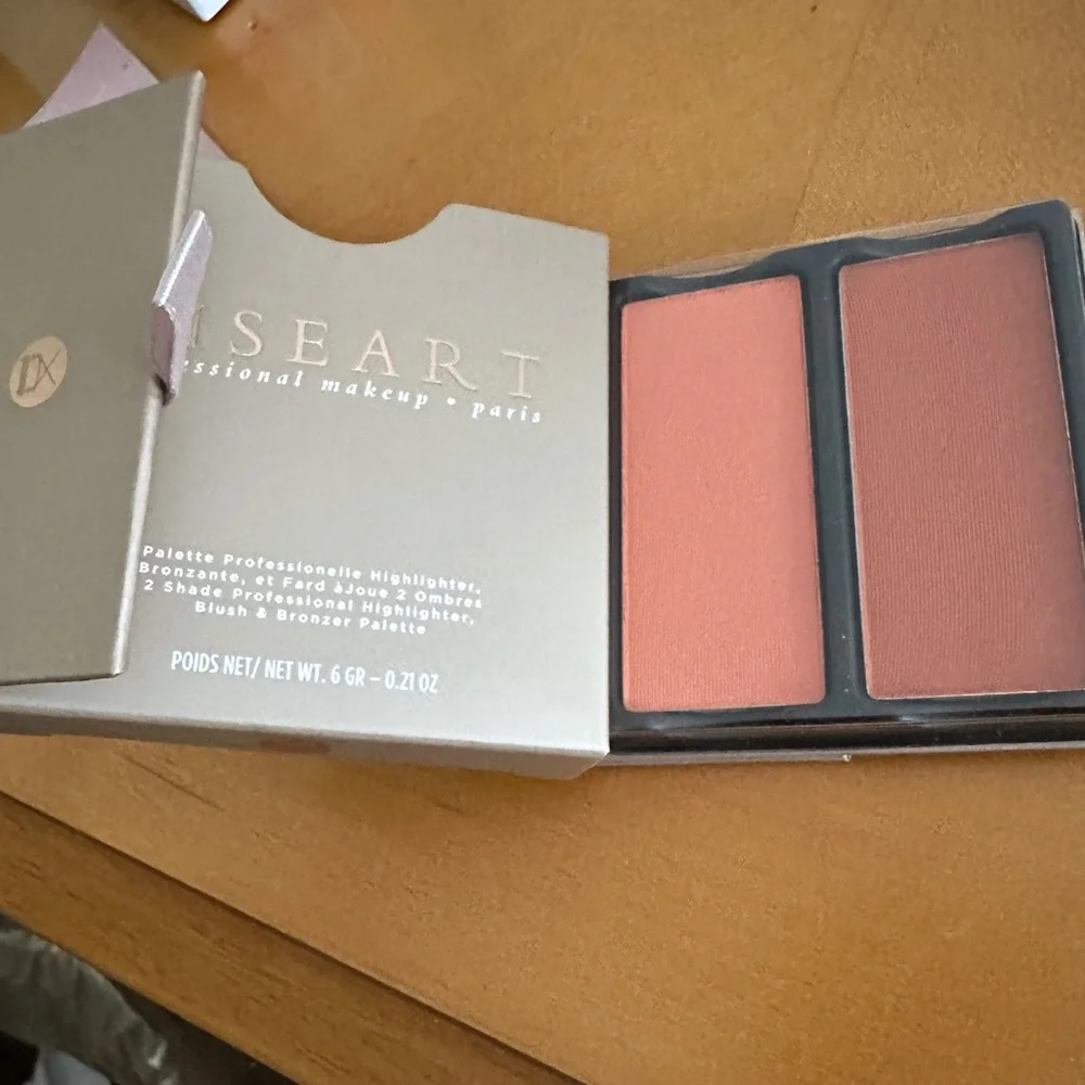 ViseartParis professional makeup blush duo in Choiysa